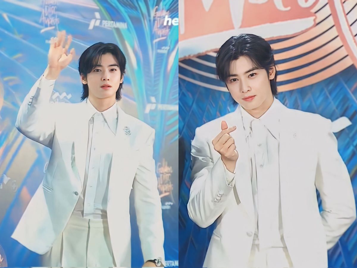 Fans appreciate Cha Eun woo s look for the 2023 Golden Disc Awards