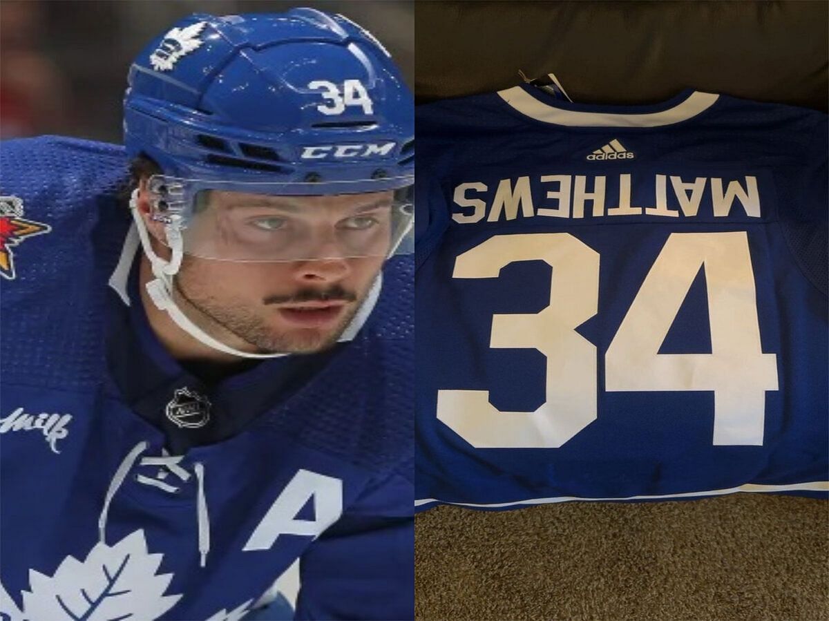 What is auston shop matthews jersey number