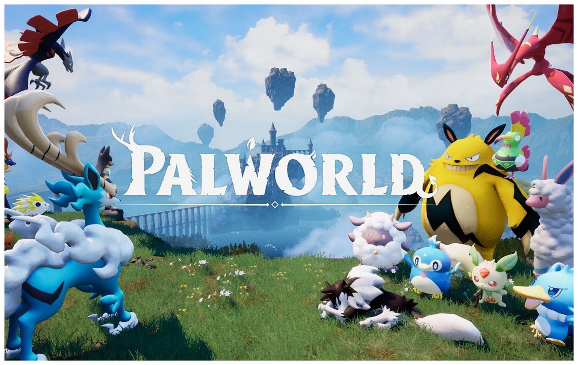 Official cover photo of Palworld.