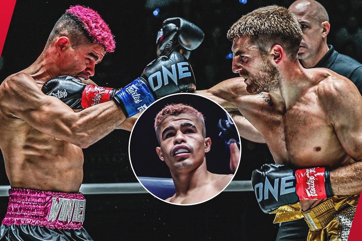 Fabricio Andrade said old injuries weighed on him in the lead-up to his last fight against Jonathan Haggerty in November. -- Photo by ONE Championship