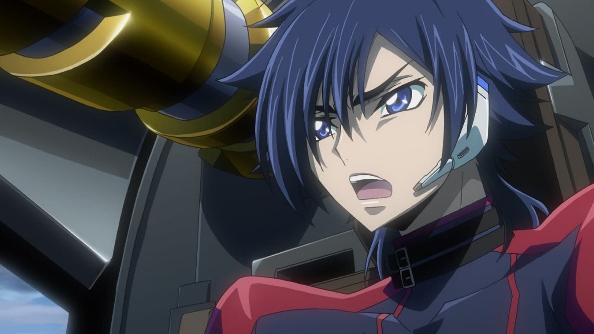 Akito Hyuga in Code Geass (Image via Studio Sunrise)