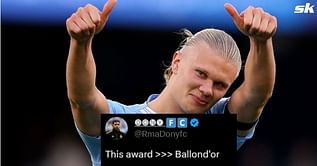"Ronaldo bottled another award", "Somehow Messi didn't rob this" - Fans react as Erling Haaland wins 2023 Globe Soccer's Best Men's Player award