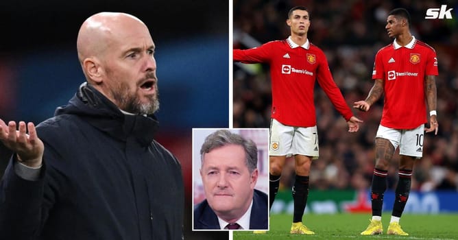 “Seems woefully incapable of doing anything but losing matches” - Piers Morgan takes shot at Ten Hag with Ronaldo claim in open letter to Rashford