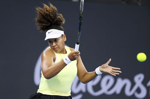 Naomi Osaka at the 2024 Brisbane International.