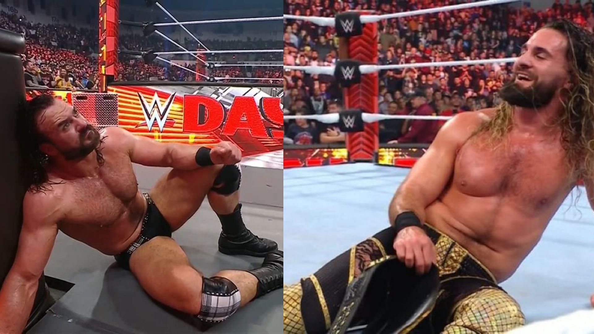 seth rollins drew mcintyre raw day 1 match