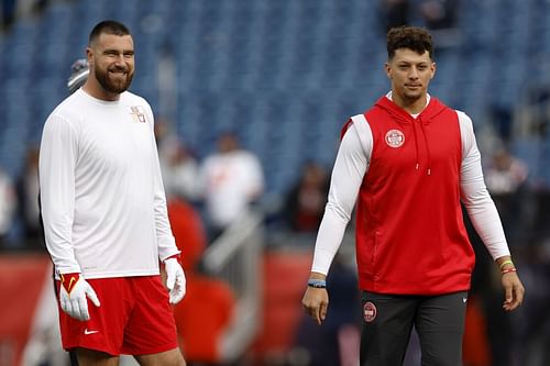 Travis Kelce aimed to help Patrick Mahomes