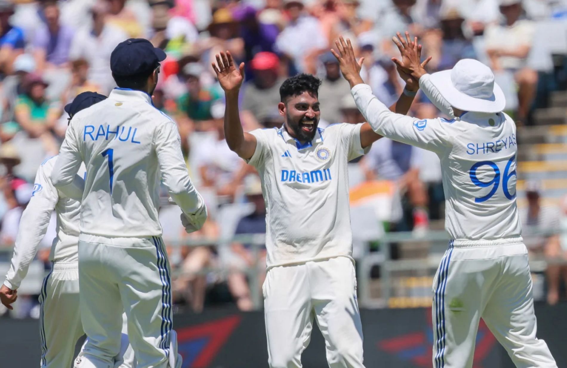 India are on course to leveling the two-match series at Newlands.