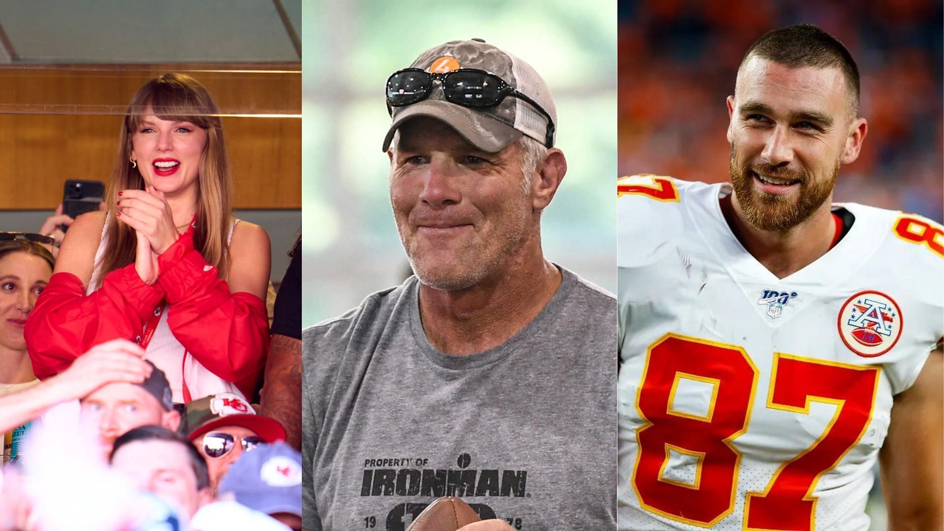Brett Favre believes Chiefs fans will play blame game with Taylor Swift if Travis Kelce and co. fail to clinch Super Bowl