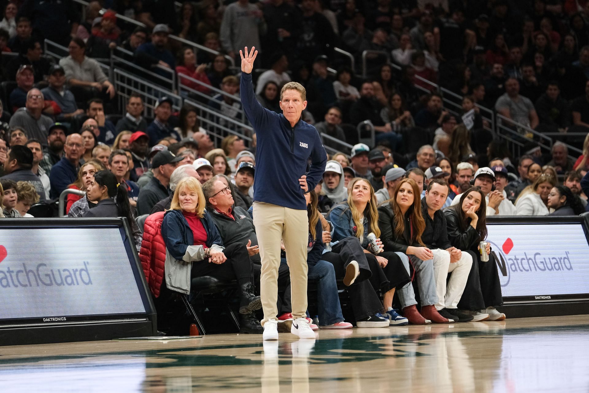 Gonzaga coach Mark Few has been in Spokane since 1999, making him one of just five college basketball coaches who has held his job since before 2000.