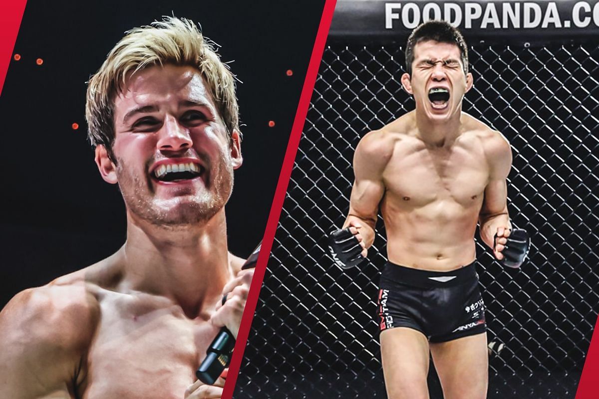 Sage Northcutt (left) and Shinya Aoki (right).