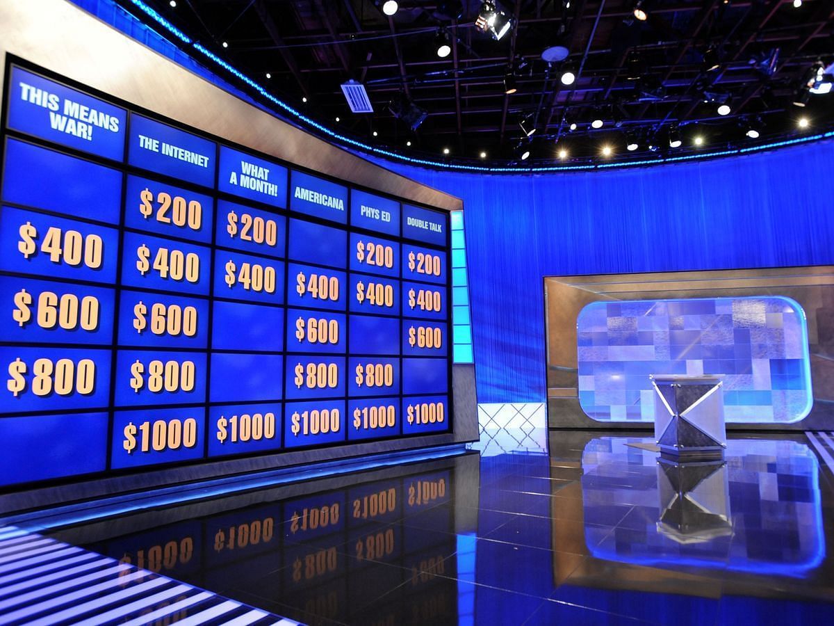 A still from Jeopardy! (Image via @Jeopardy/Instagram)