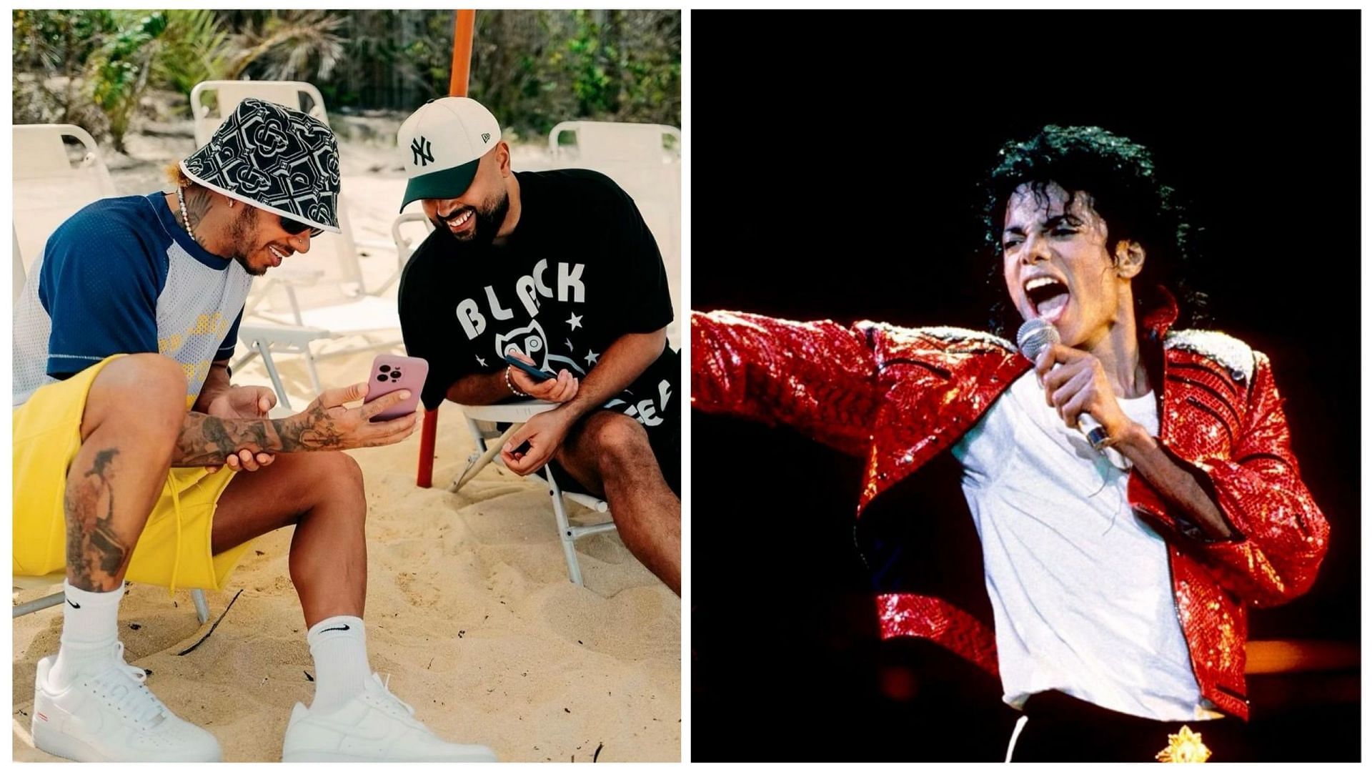 Lewis Hamilton gets a new tattoo featuring 13-time Grammy Awardee Michael Jackson