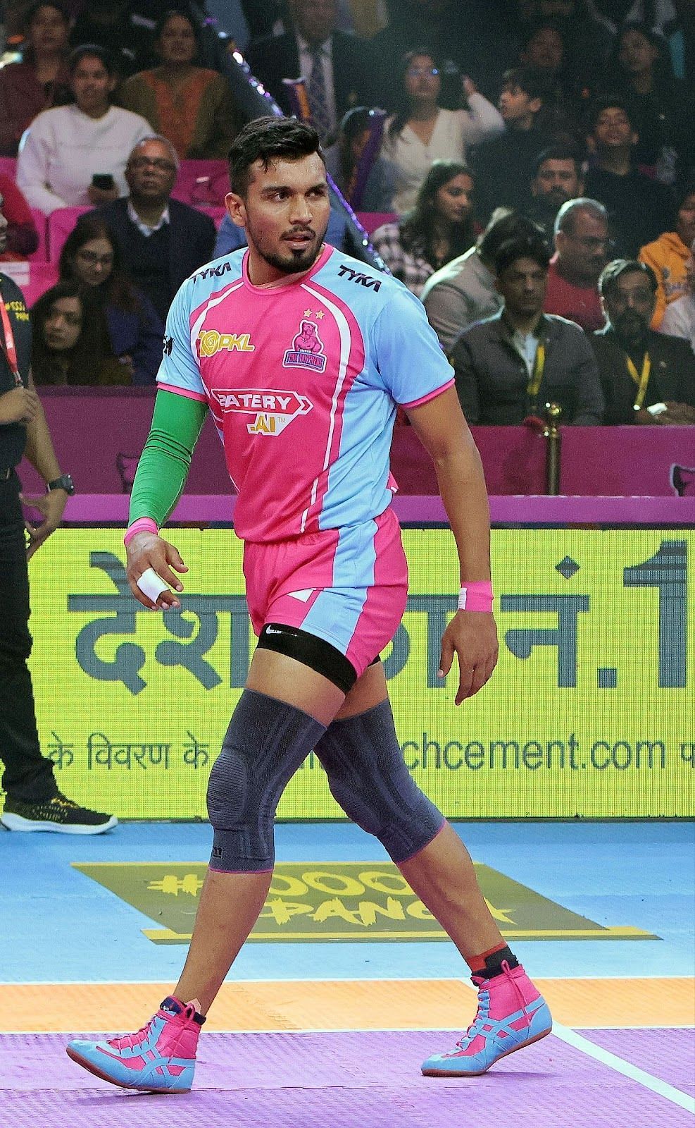 Arjun Deshwal in action (Credits: PKL)
