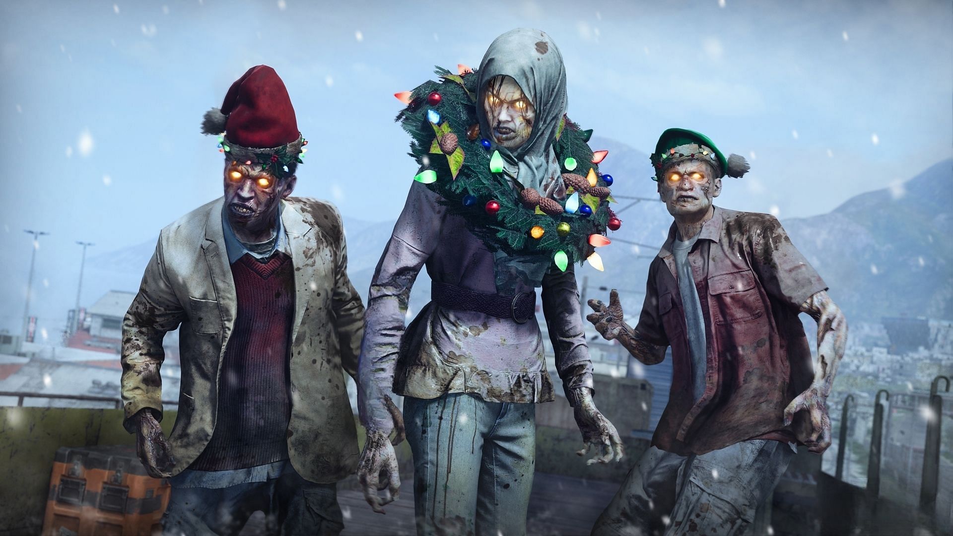 Three zombies dealt with Frost Damage in MW3 Zombies