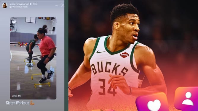 Giannis Antetokounmpo’s fiancée Mariah Riddlesprigger gives sneak peek into her 2024's first gruelling workout routine