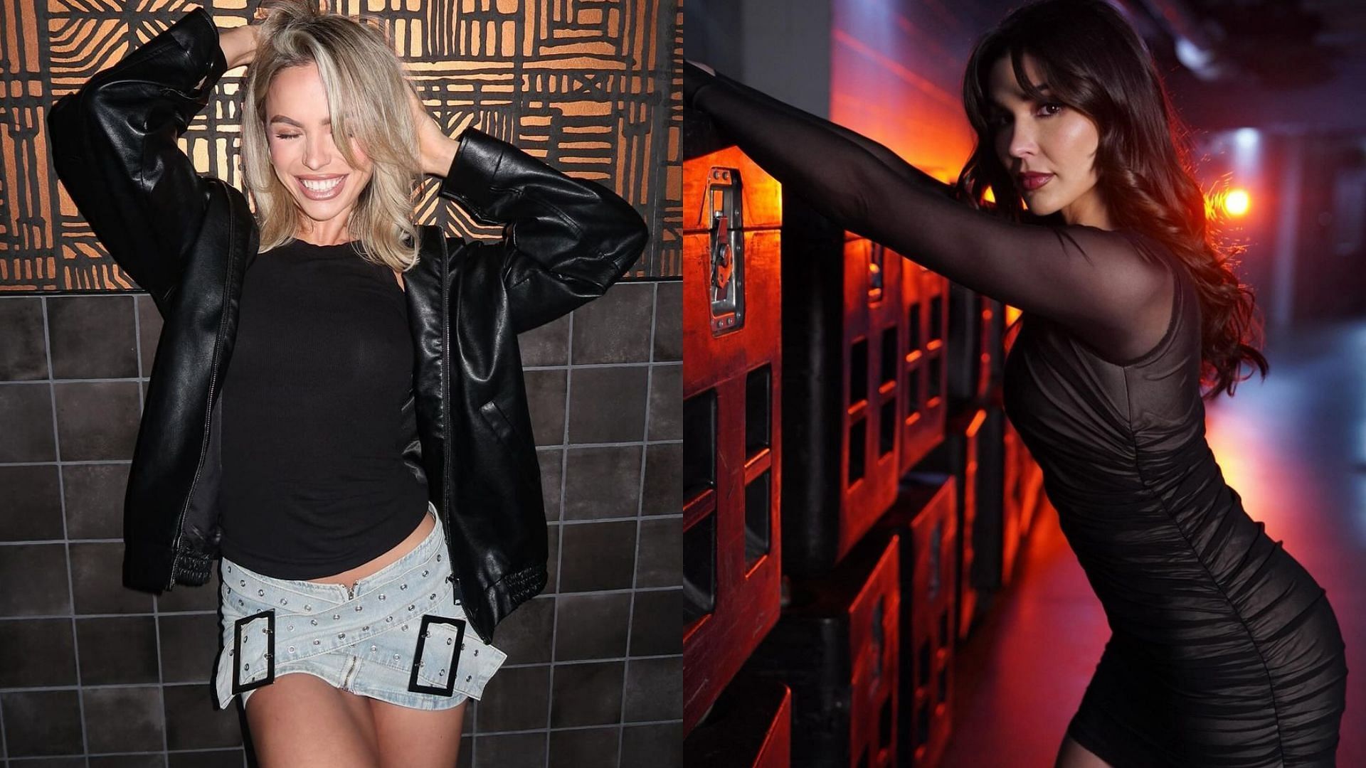 Maxxine Dupri (left) and Cathy Kelley (right)
