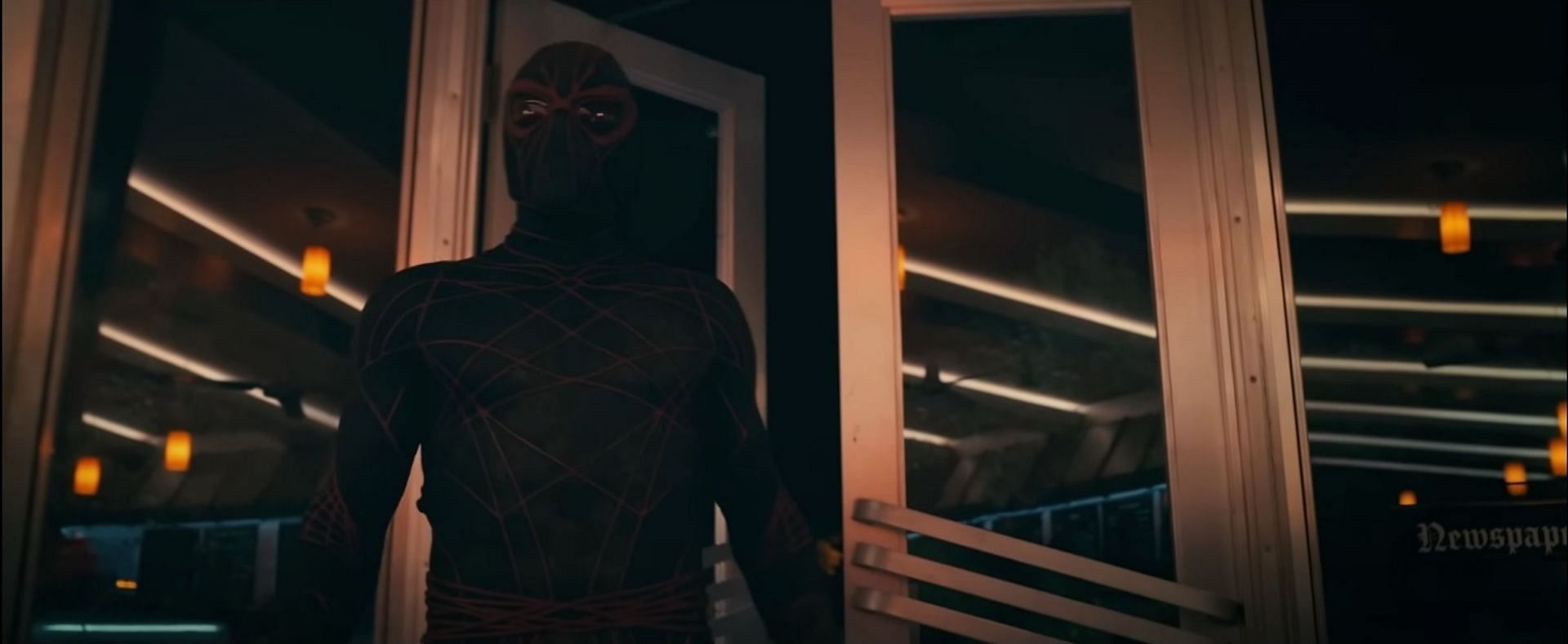 A scene from the Madame Web trailer (Image via YouTube/Sony Pictures Entertainment)