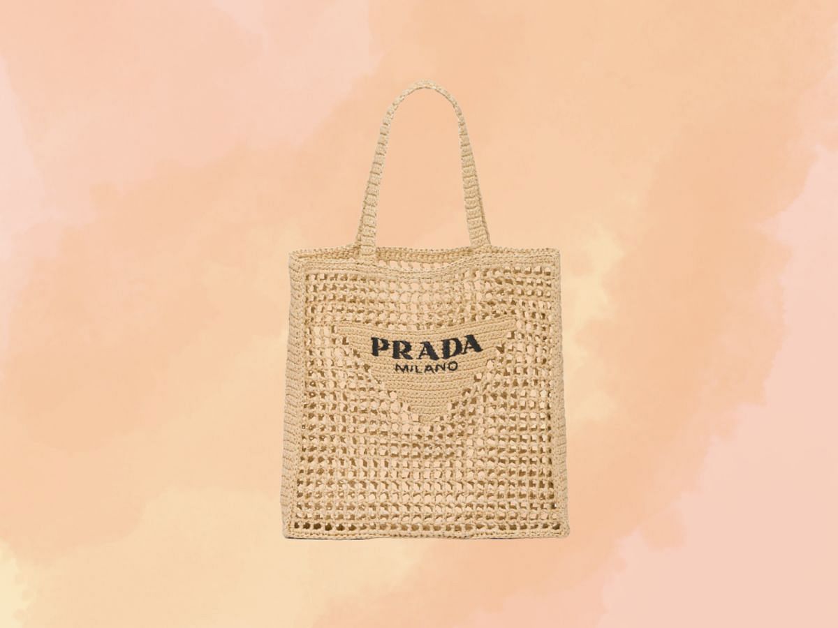 Prada Crochet Tote Bag (Image via Prada)