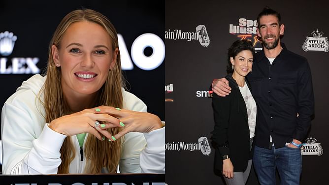 Caroline Wozniacki congratulates Michael Phelps as American swimming legend welcomes 4th child with wife Nicole Johnson