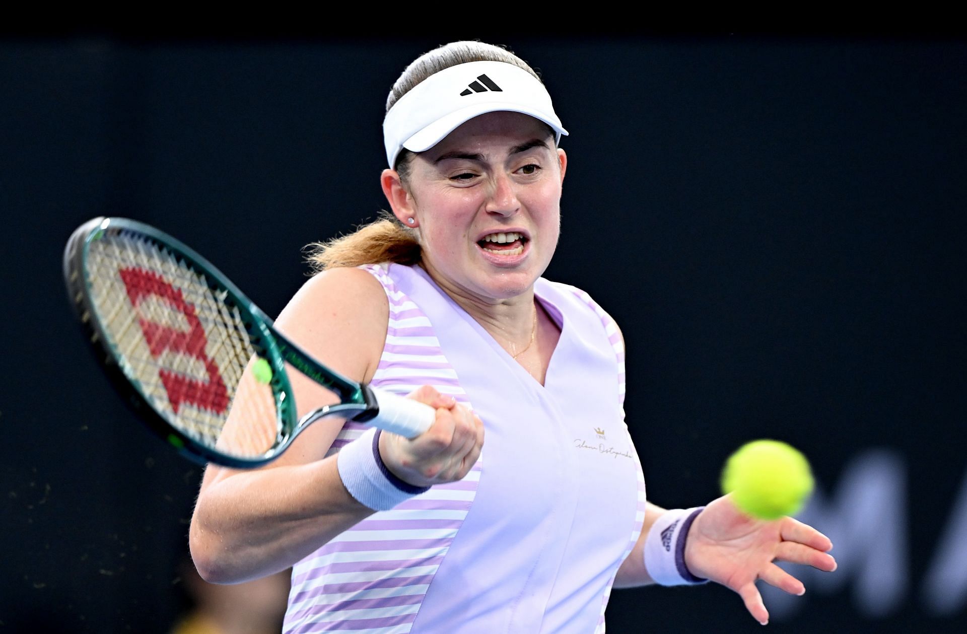 Jelena Ostapenko is the sixth seed at the Adelaide International.