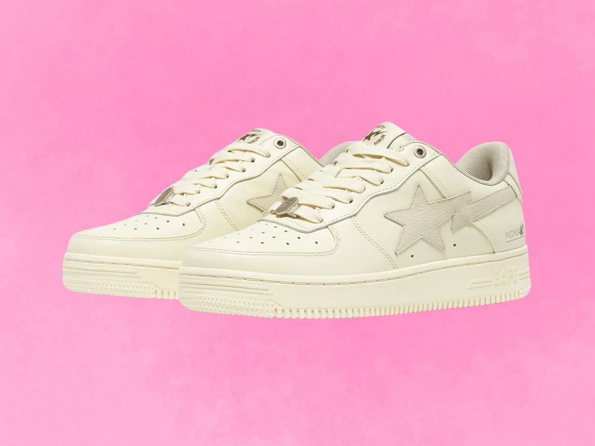 The Highsnobiety ladies sneakers (Image via Bape)