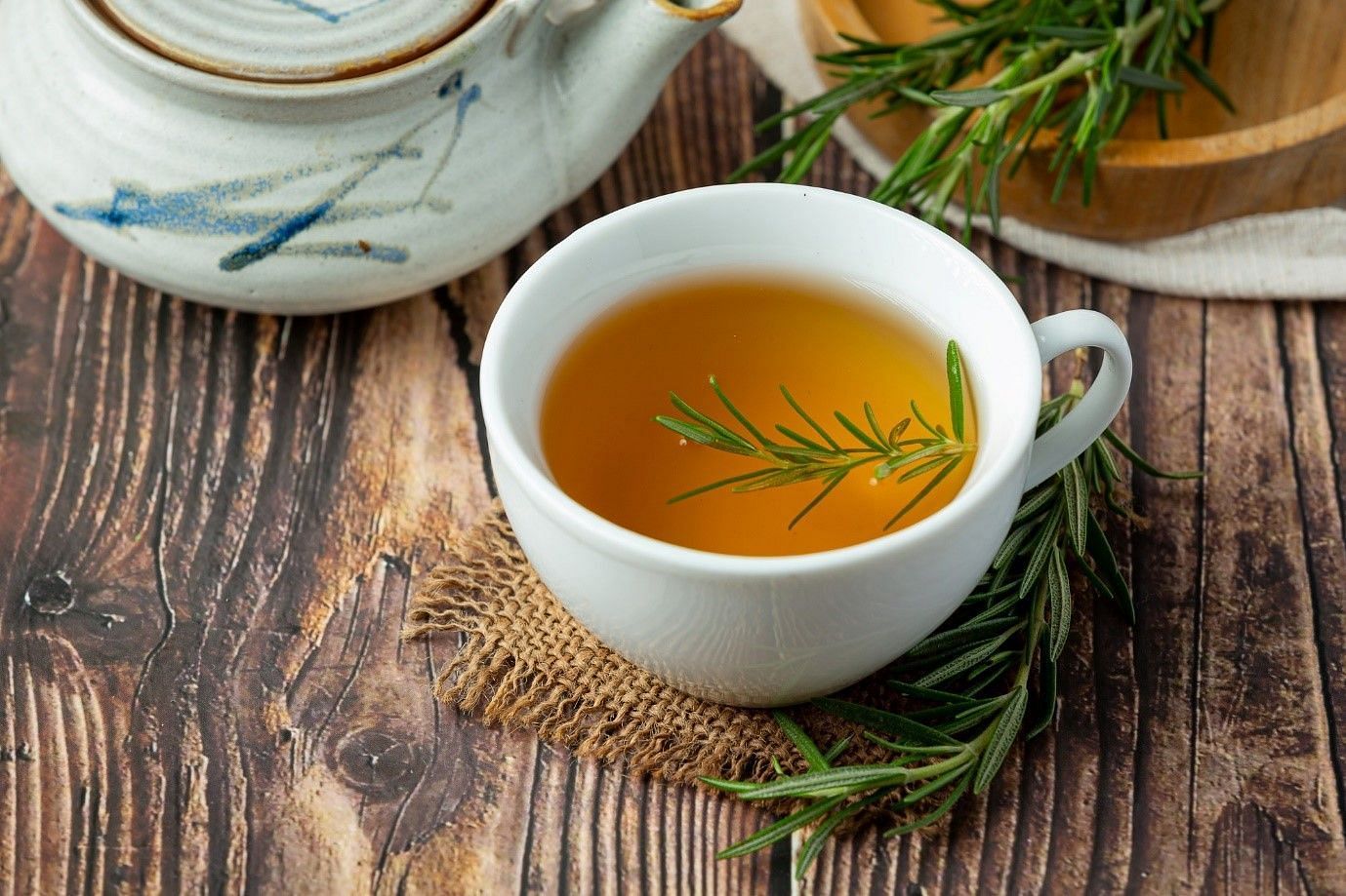 What is thyme tea? (image by jcomp on freepik)