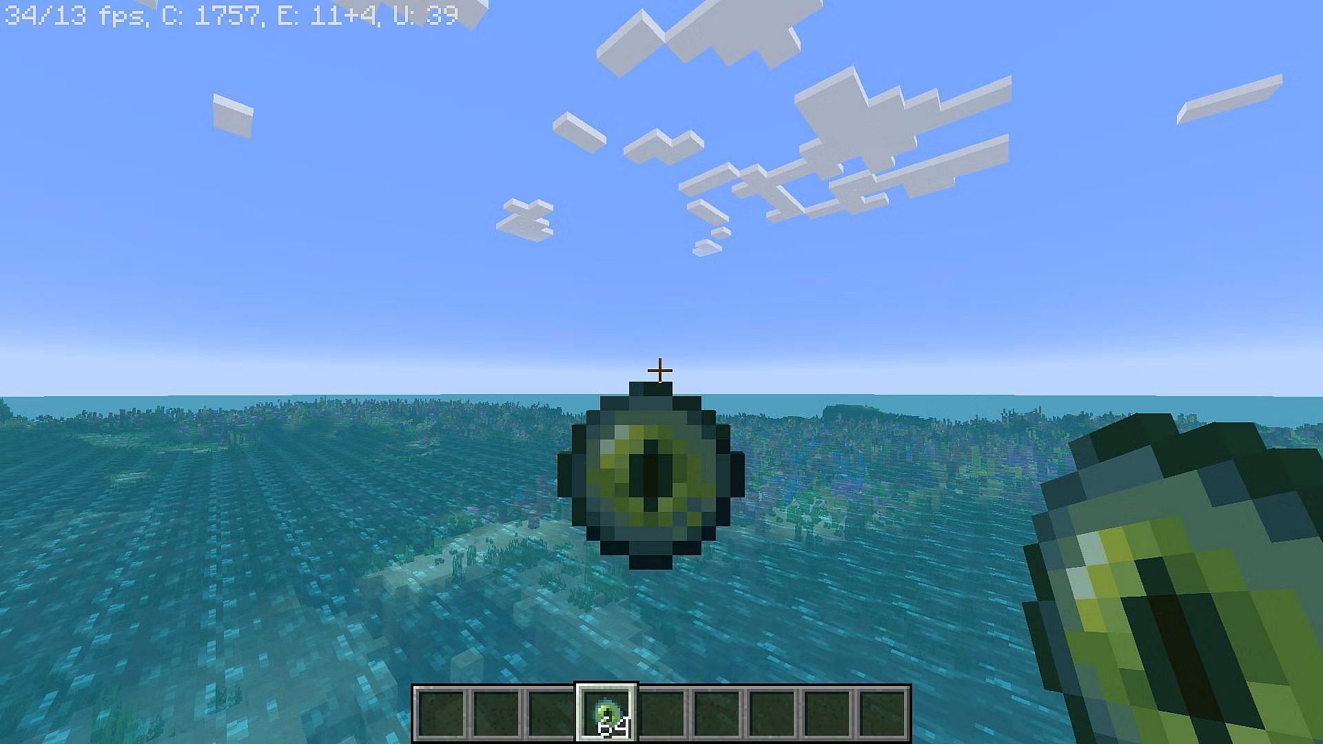 Eyes of Ender will direct players toward the Minecraft Stronghold. (Image via Mojang)