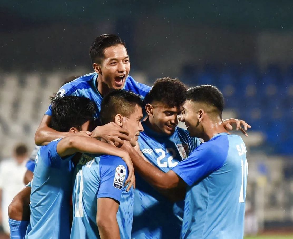 Sunil Chhetri and his men. (Photo Source: Sunil Chhetri/Instagram)