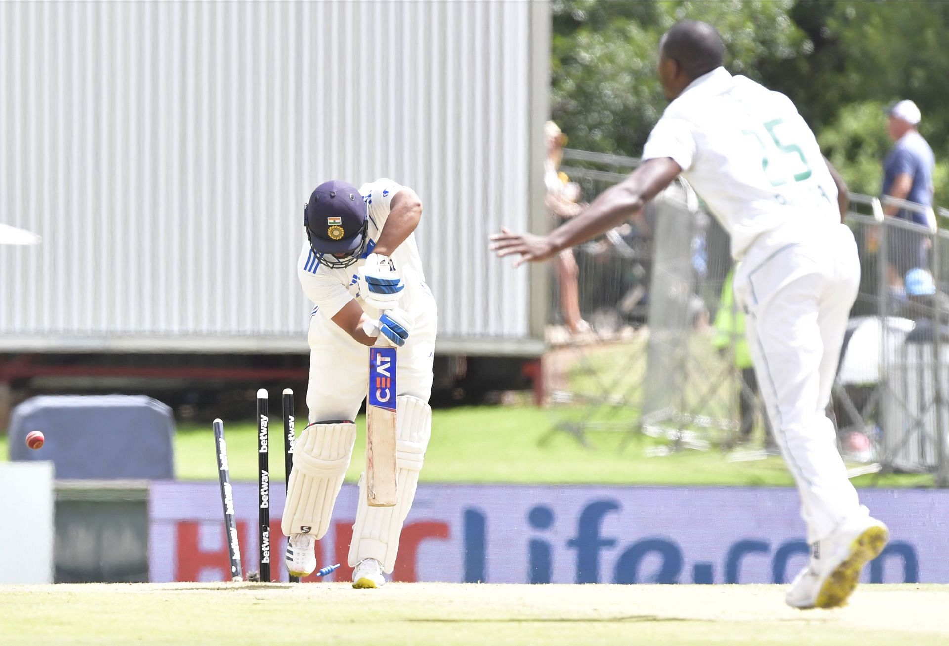 India were bowled out for 131 in the second innings of the Centurion Test. [P/C: AP]
