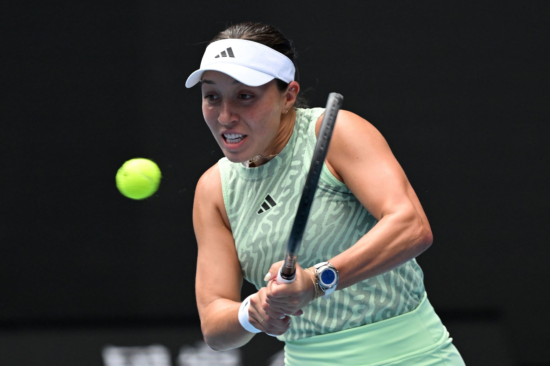 Jessica Pegula at the 2024 Australian Open (Getty Images)