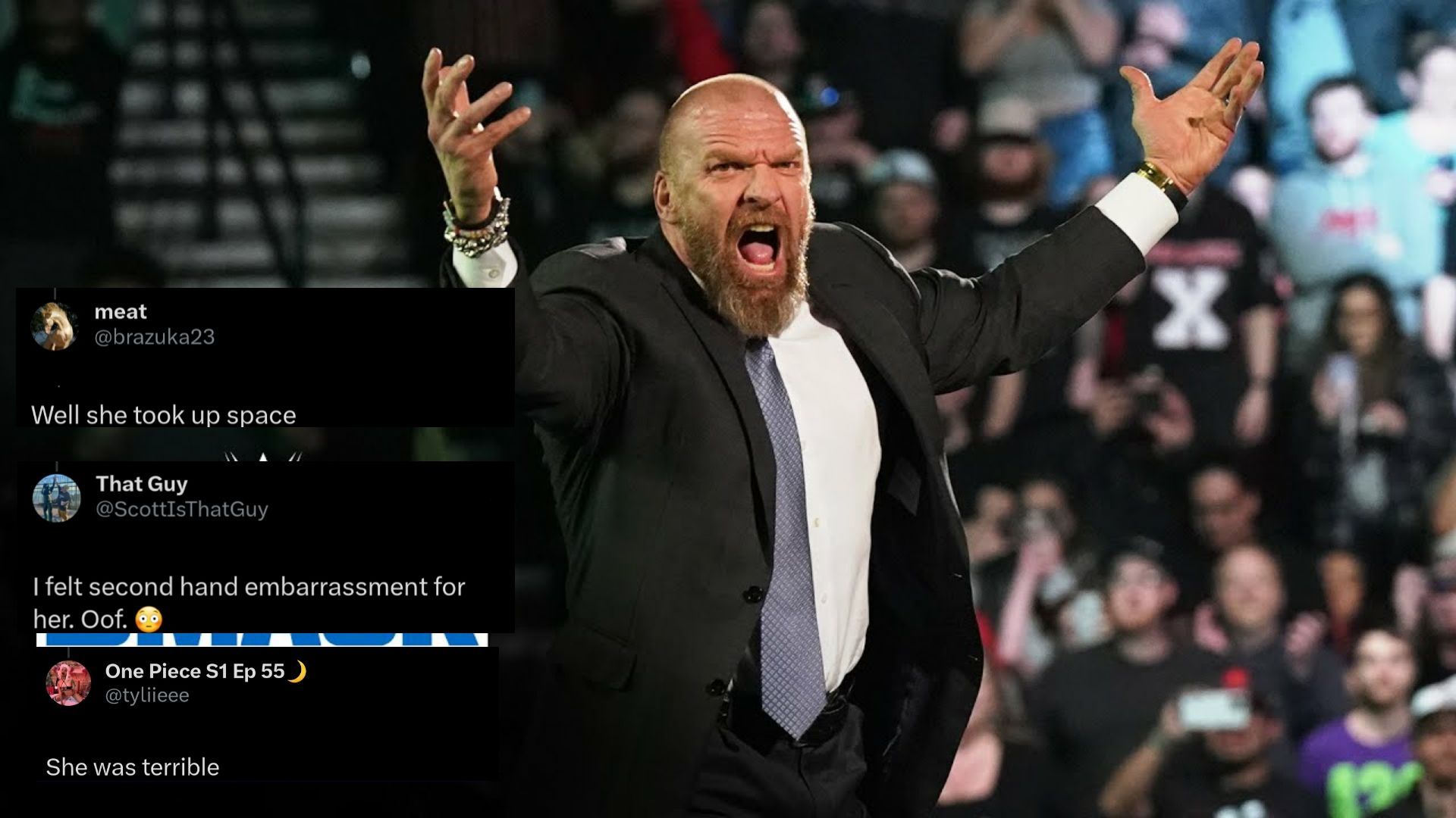 Triple H is in charge of booking WWE