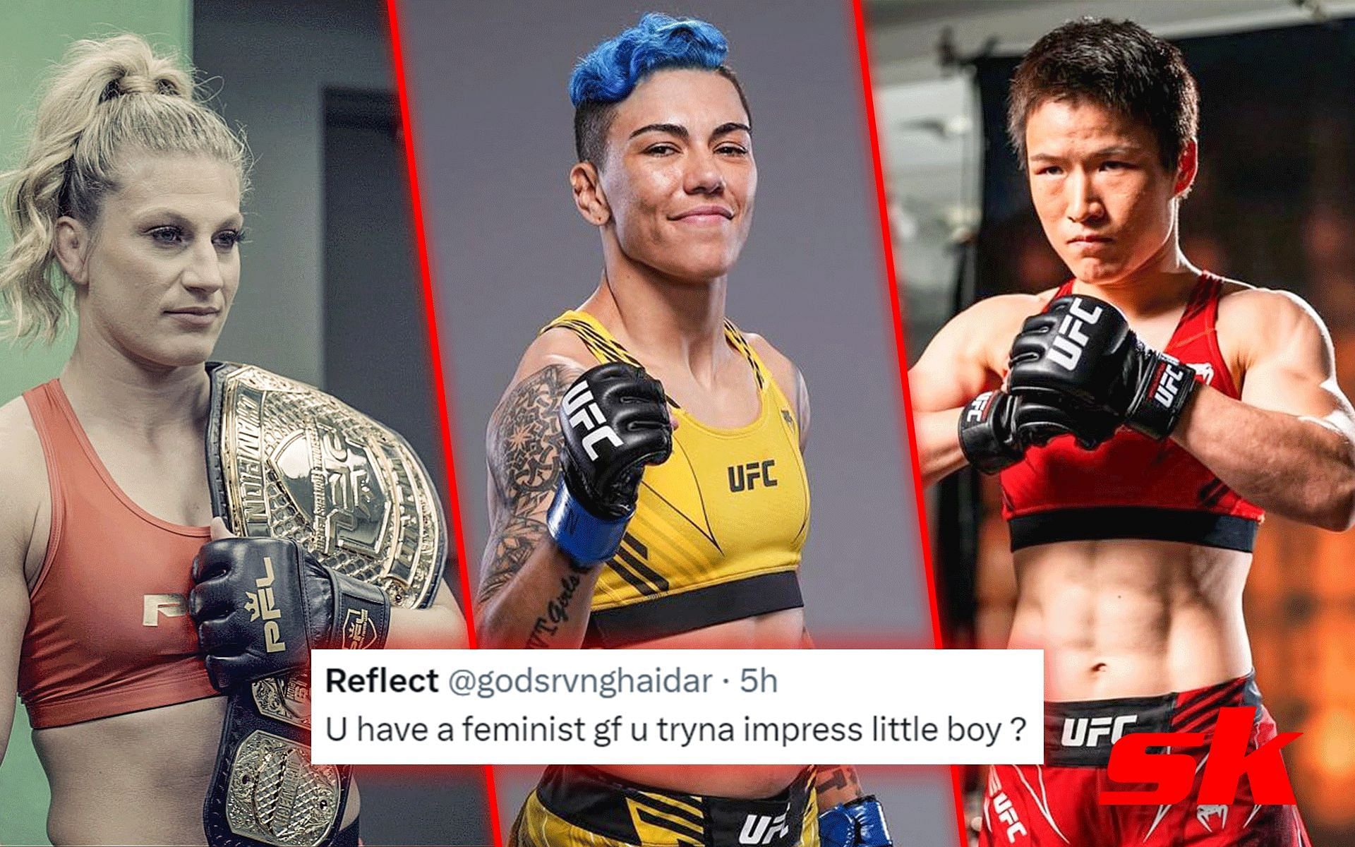 Fans react to the WMMA fights at UFC 300