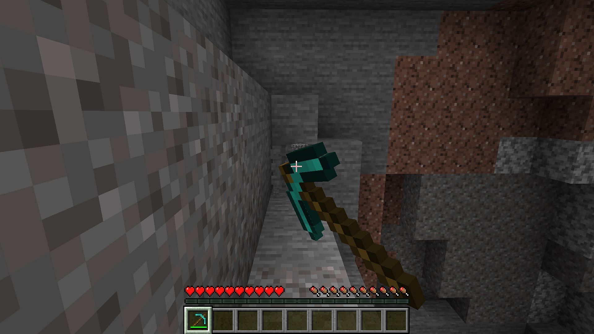 There&#039;s a certain trick in Minecraft that can expedite mining excursions (Image via Mojang)