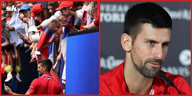 "A lot of noise I think from both sides, expectably and logically more Australians" - Novak Djokovic looking forward to 'exciting' United Cup tie