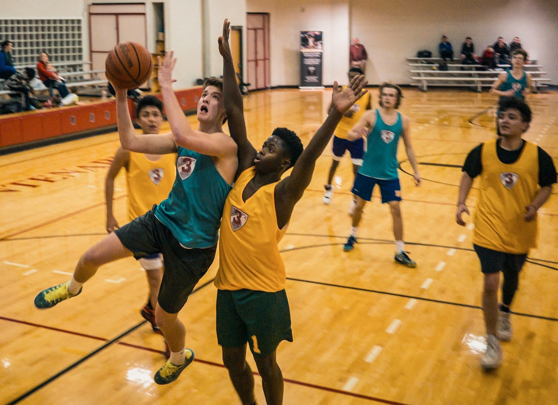 A fight broke out after a basketball match between two schools in Eaglecrest. (Image via Unsplash)