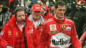 "Remember when your brother was ready to punch his head in": Eddie Jordan and Michael Schumacher's brother reminisce the German's dramatic moment