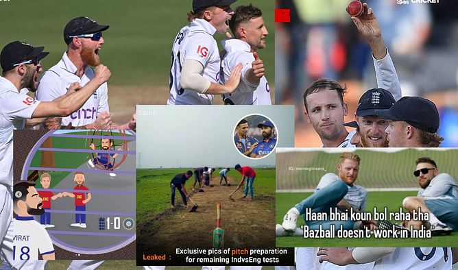 "Congratulations England on avoiding whitewash"- Top 10 funny memes after England's epic victory vs India in Hyderabad Test