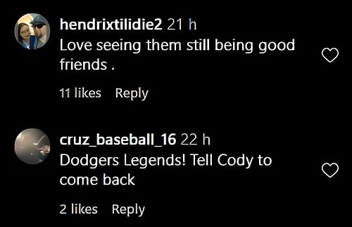 Fans react to Bellinger's picturesque reunion with former teammates