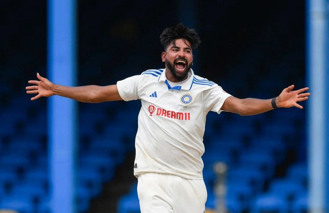 Mohammed Siraj vs West Indies in 2023 [Getty Images]