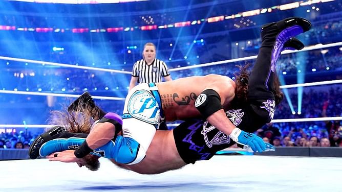 Rival promotion's star uses AJ Styles' finishing move in high profile match