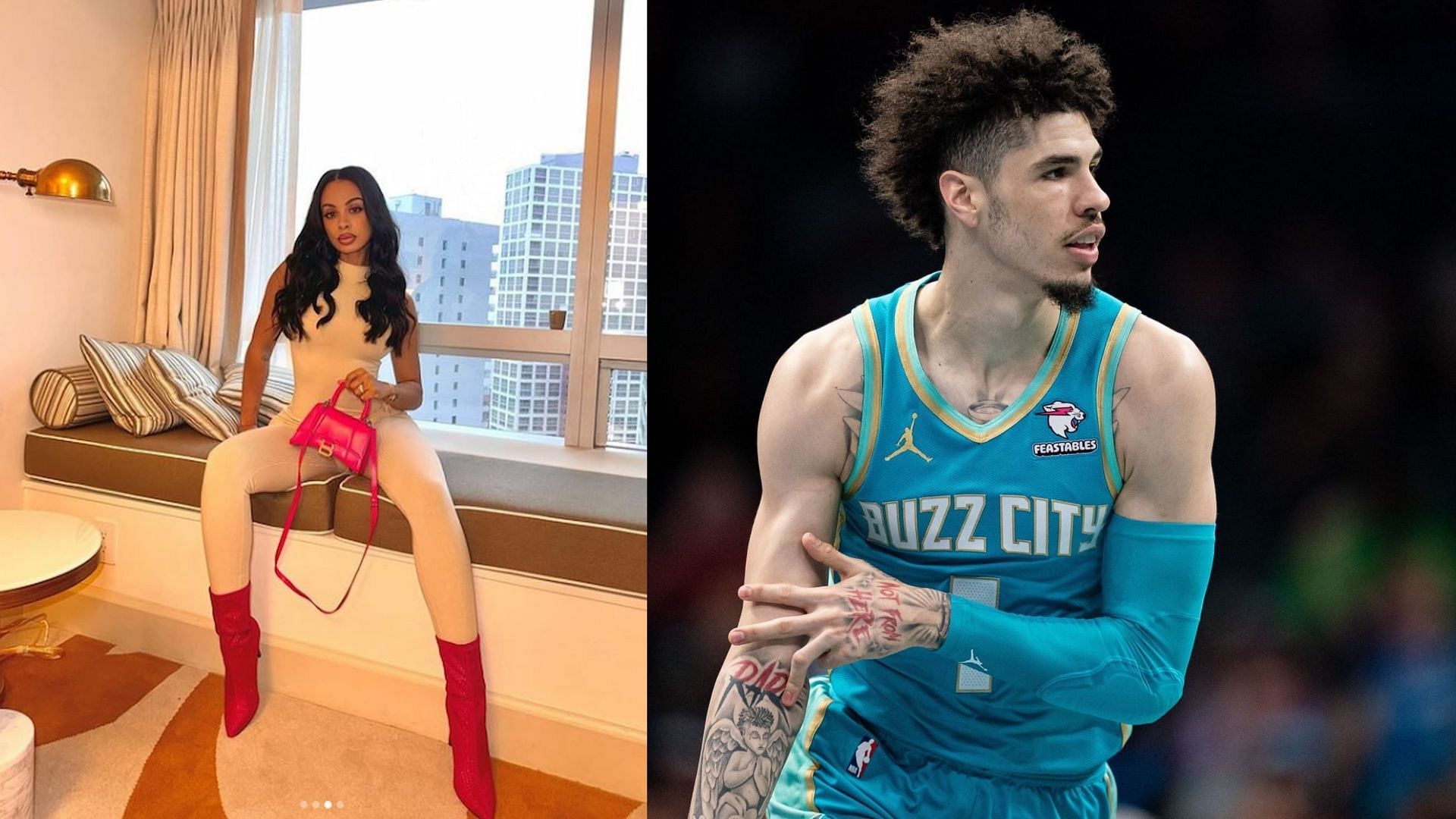 Lamelo Ball S Girlfriend Ana Montana Stuns In Latest Ig Post While Showing Off 3700 Balanciega Bags