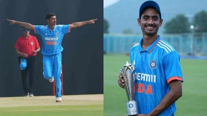 Who is Naman Tiwari? 5 interesting facts about India seamer who took 4/53 vs Ireland in 2024 U19 World Cup