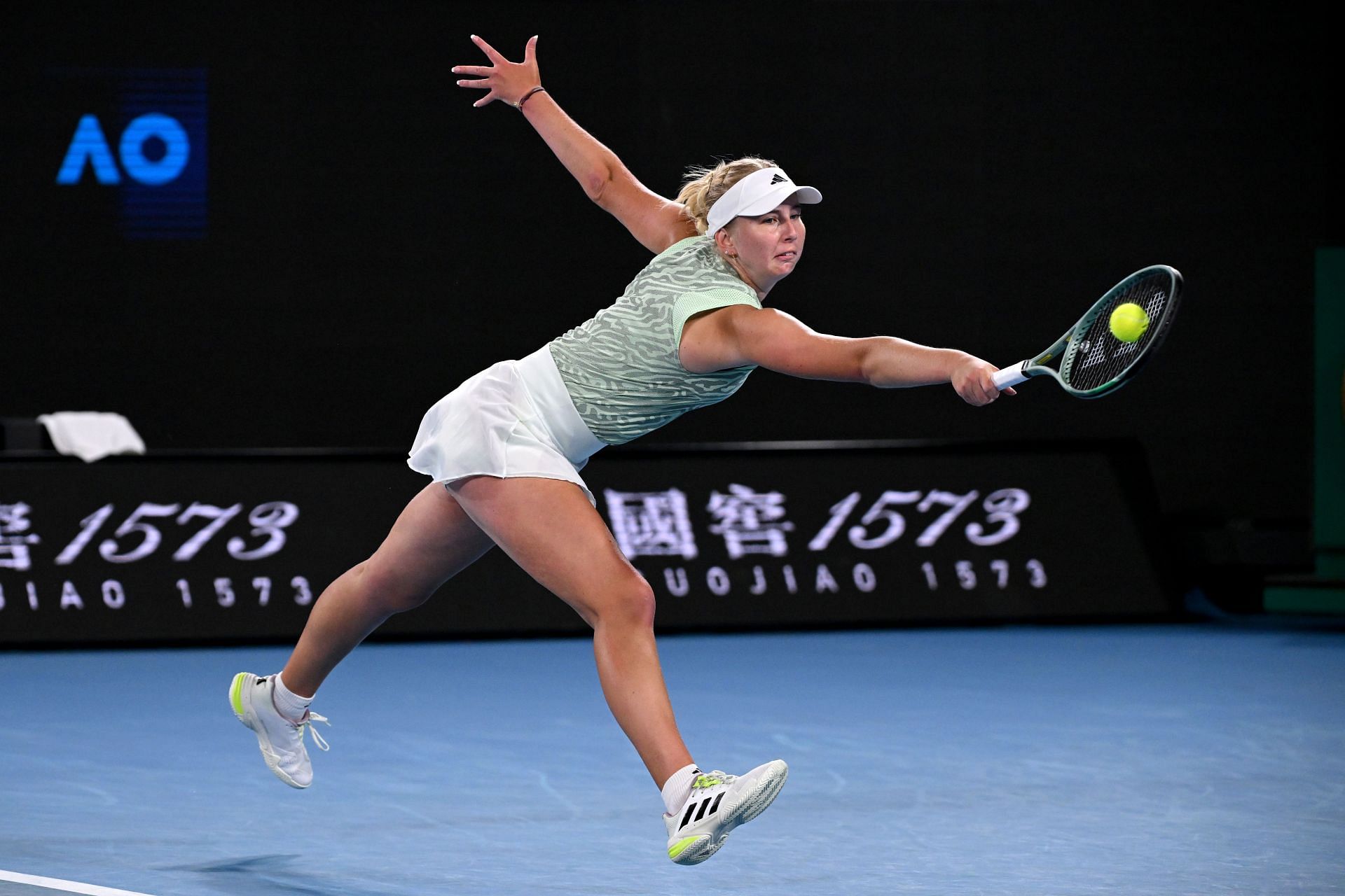 Clara Tauson at the 2024 Australian Open - Day 5.
