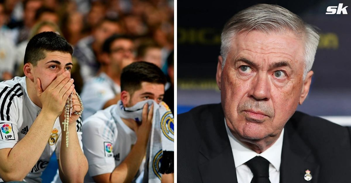 Carlo Ancelotti claims Real Madrid fans were right to boo the players for their 1st half performance against Almeria
