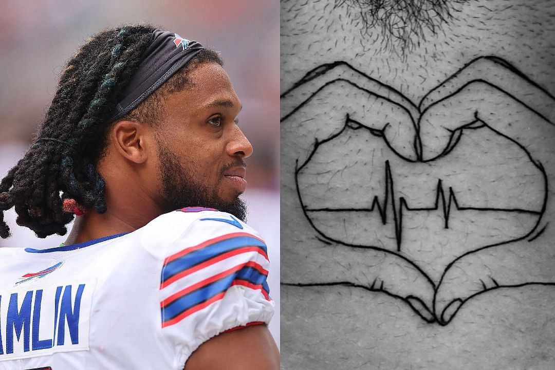 Damar Hamlin gets incredible tattoo ahead of one-year anniversary of cardiac arrest 