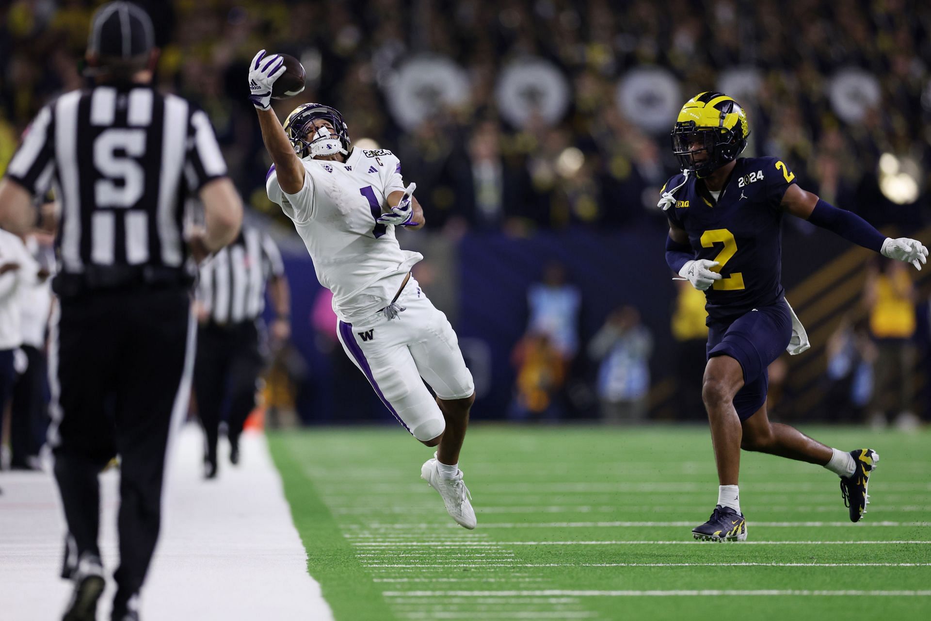 Washington&#039;s star receiver Rome Odunze