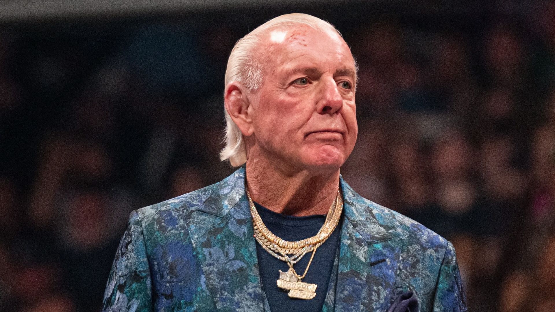 Ric Flair is currently signed with All Elite Wrestling