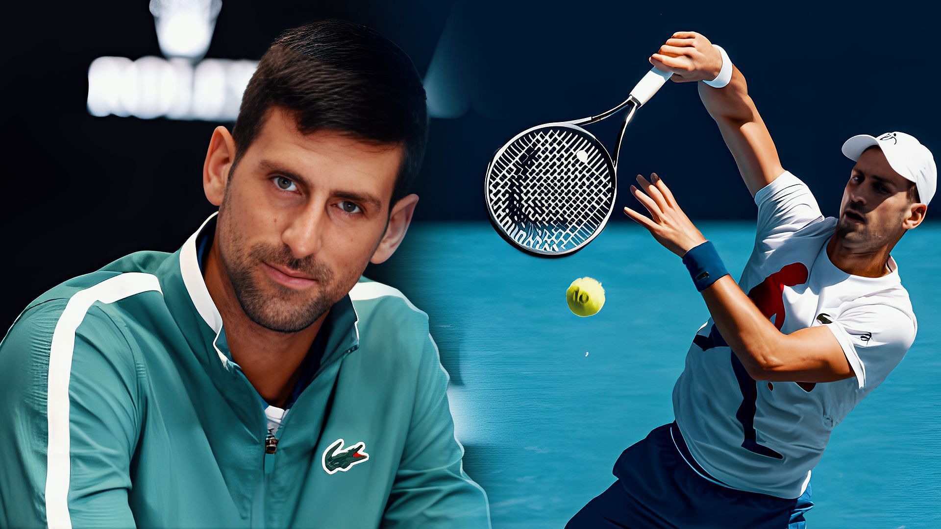 Novak Djokovic is looking to win his 11th Australian Open title.