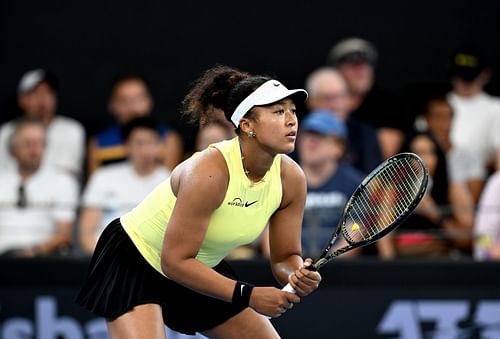 Naomi Osaka at the 2024 Brisbane International.