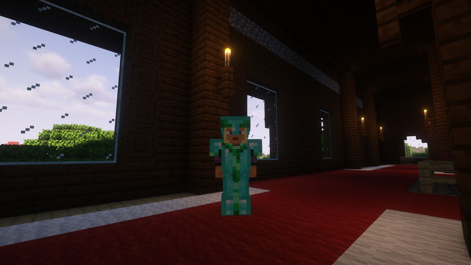 Vex Armor Trim can be found in Woodland Mansion(Image via Mojang)